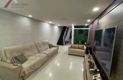 Sobrado com 3 dormitórios à venda, 250 m² por r$ 990.000,00 - vila assunção - santo andré/sp