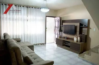 Sobrado à venda, 150 m² por r$ 520.000,00 - rudge ramos - são bernardo do campo/sp