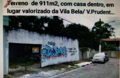 Terreno à venda, 911 m² por r$ 1.790.000,00 - vila bela - são paulo/sp
