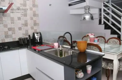 Sobrado à venda, 83 m² por r$ 560.000,00 - vila helena - santo andré/sp