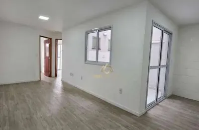 Apartamento com 2 dormitórios à venda, 49 m² por r$ 370.000,00 - parque das nações - santo andré/sp