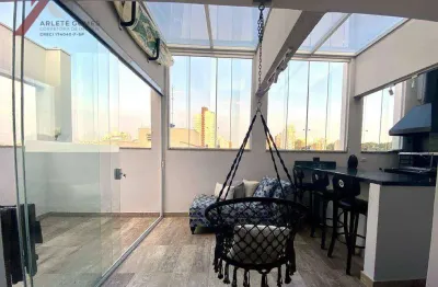 Cobertura com 3 dormitórios à venda, 122 m² por r$ 740.000,00 - jardim do mar - são bernardo do campo/sp