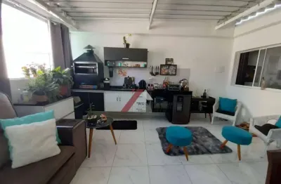 Cobertura com 4 dormitórios à venda, 106 m² por r$ 540.000,00 - vila príncipe de gales - santo andré/sp