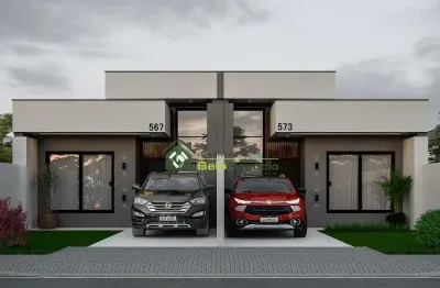 Casa com 3 quartos à venda na Rua Aloísio Lins, 567, Cachoeira, Araucária