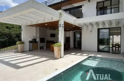 Casa alto padrão três níveis em condomínio itaporã atibaia/sp