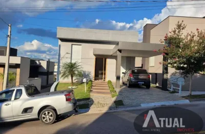 Casa mobiliada de 285m2 de 4 dormitórios em condomínio fechado – atibaia.
