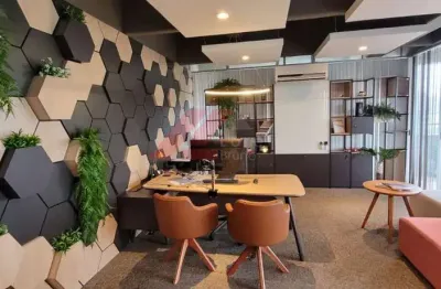 Cobertura comercial para locação em são paulo-sp, bairro chácara itaim: 3 salas, 3 banheiros, 5 vagas de garagem!