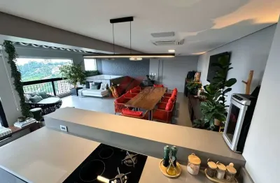 Imperdível cobertura de luxo na vila andrade com 2 quartos, 2 suítes, 2 salas, 3 banheiros, 6 vagas de garagem e 164,77m² de área.