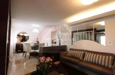 Moema pássaros - apartamento 220m², com 4 dormitórios sendo 2 suítes e 2 quartos americanos, 4 banheiros + 1 lavabo, closet, living amplo, varanda espaçosa, 4 vagas