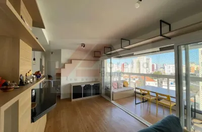 Chácara inglesa - apartamento 63m², com 2 dormitórios, sendo uma suíte, living amplo, varanda, cozinha americana, ambientes integrados, lavabo, 1 vaga. lazer completo.