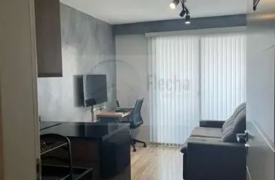 Brooklin - lindo apto 37m², 1 suíte, lavabo, varanda, cozinha aberta, 1 vaga. lazer do condomínio: piscina com raia, academia de ginástica, espaço gourmet, salão de festas, home office e gazebo.