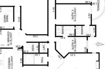 Apartamento com 4 quartos à venda na Rua Morais de Barros, 776, Campo Belo, São Paulo