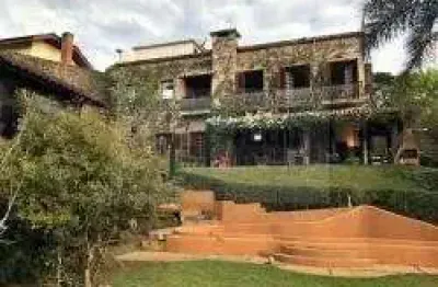 Fazendinha granja viana, linda e confortável casa de campo rústica de 1475 m² - 3 dormitórios e 6 vagas.