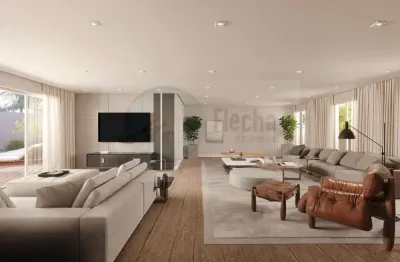 Casa em estilo provençal em construção à venda - cidade jardim - 4 suites e 6 vagas.