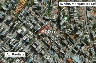 Terreno comercial à venda em são paulo-sp, bela vista 357m² de área