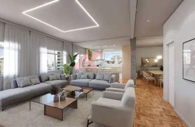 Luxuoso apartamento à venda em higienópolis, são paulo-sp: 3 quartos, 1 suíte, 1 sala, 4 banheiros, 2 vagas de garagem e 230,48m² de área.