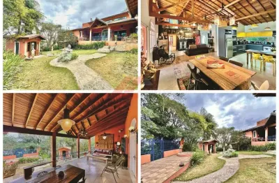 Casa de luxo à venda em condomínio na paisagem renoir, cotia-sp: 4 quartos, 2 suítes, 1 sala, 2 banheiros, 4 vagas, 354,99 m²!