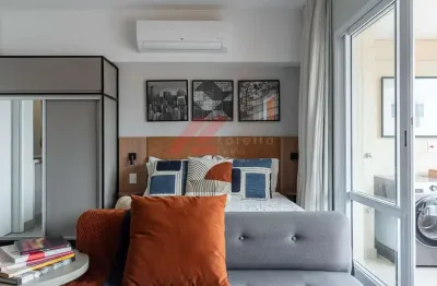 Apartamento para venda e locação 42m², 1 quarto, 1 vaga no campo belo