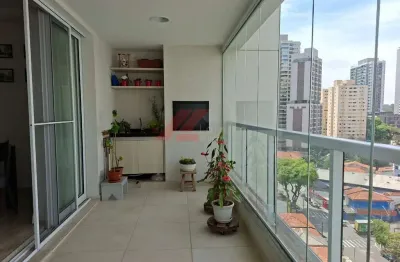 Apartamento à venda em são paulo-sp, jardim das acácias: 3 quartos, 3 suítes, 117m², 2 vagas de garagem.