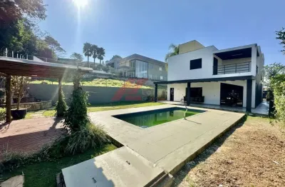 Imóvel de luxo em condomínio exclusivo: 4 suítes, 5 banheiros, 8 vagas em cotia-sp, bairro chácaras são carlos - 360m².