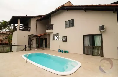 Casa em condomínio fechado com 6 quartos à venda na rodovia haroldo soares glavan, --, cacupé, florianópolis por r$ 2.399.000