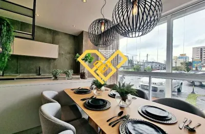 Apartamento com 2 quartos à venda no Encruzilhada, Santos 