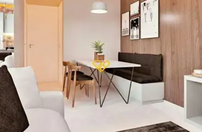 Apartamento com 2 quartos à venda no Estuário, Santos 