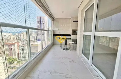 Apartamento com 3 quartos à venda no Gonzaga, Santos 