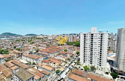 Apartamento com 2 quartos à venda no Estuário, Santos 