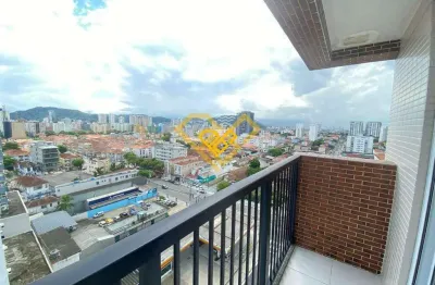 Apartamento com 3 quartos à venda no Encruzilhada, Santos 