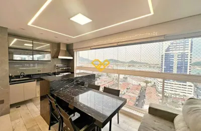 Apartamento com 3 quartos para alugar no Ponta da Praia, Santos 