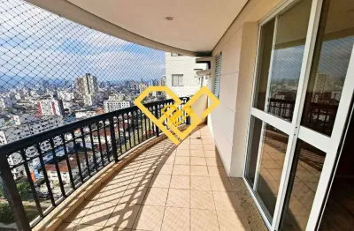Apartamento com 4 quartos para alugar no Marapé, Santos 