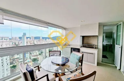 Apartamento com 3 quartos para alugar na Aparecida, Santos 