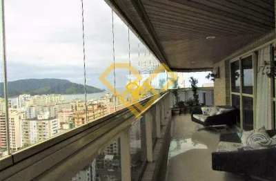 Apartamento com 4 quartos para alugar no Embaré, Santos 