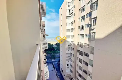 Apartamento com 2 quartos para alugar no José Menino, Santos 
