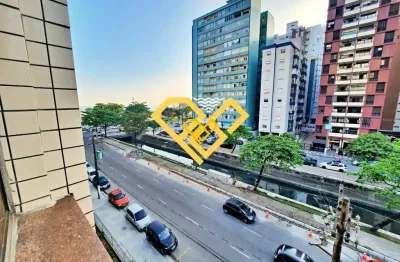 Apartamento com 2 quartos para alugar no Pompéia, Santos 