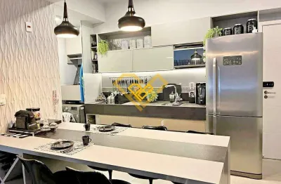 Apartamento com 1 quarto para alugar no Pompéia, Santos 