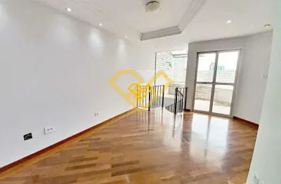 Cobertura 3 quartos em santos para alugar em santos/sp.