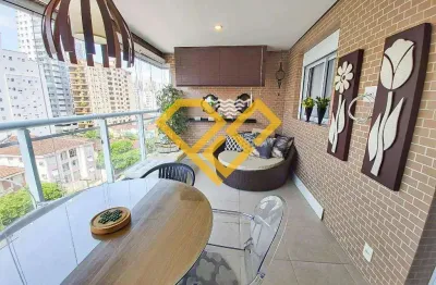 Apartamento com 2 quartos para alugar no Pompéia, Santos 