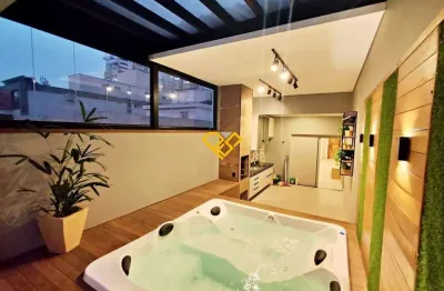 Cobertura com 3 quartos à venda no Pompéia, Santos 