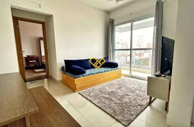 Apartamento com 1 quarto para alugar no Embaré, Santos 