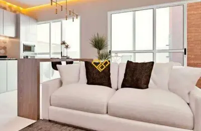 Apartamento com 2 quartos à venda no Estuário, Santos 