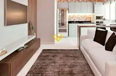 Apartamento com 2 quartos à venda no Estuário, Santos 