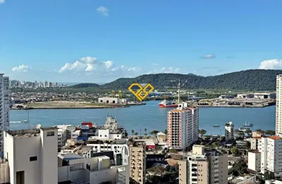 Apartamento com 1 quarto à venda no Ponta da Praia, Santos 