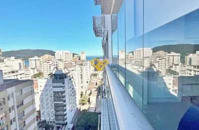 Apartamento com 2 quartos para alugar na Aparecida, Santos 