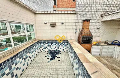 Cobertura com 3 quartos à venda no Marapé, Santos 