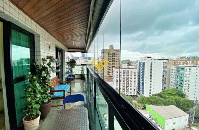 Apartamento com 3 quartos para alugar no Ponta da Praia, Santos 