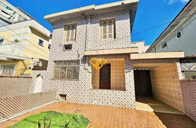 Casa com 3 quartos para alugar no Marapé, Santos 
