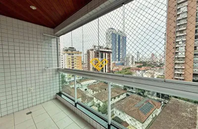 Apartamento com 3 quartos para alugar na Aparecida, Santos 
