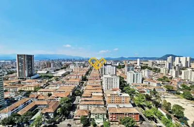 Apartamento com 3 quartos para alugar na Aparecida, Santos 